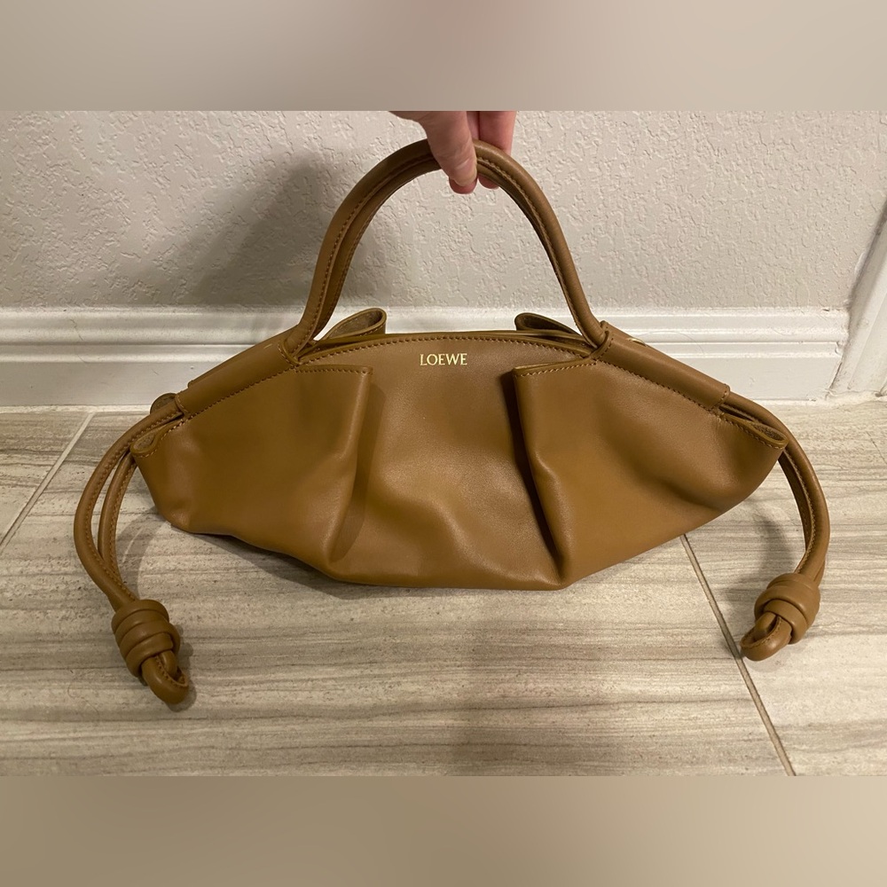 Loewe Small Paseo Bag in Oak